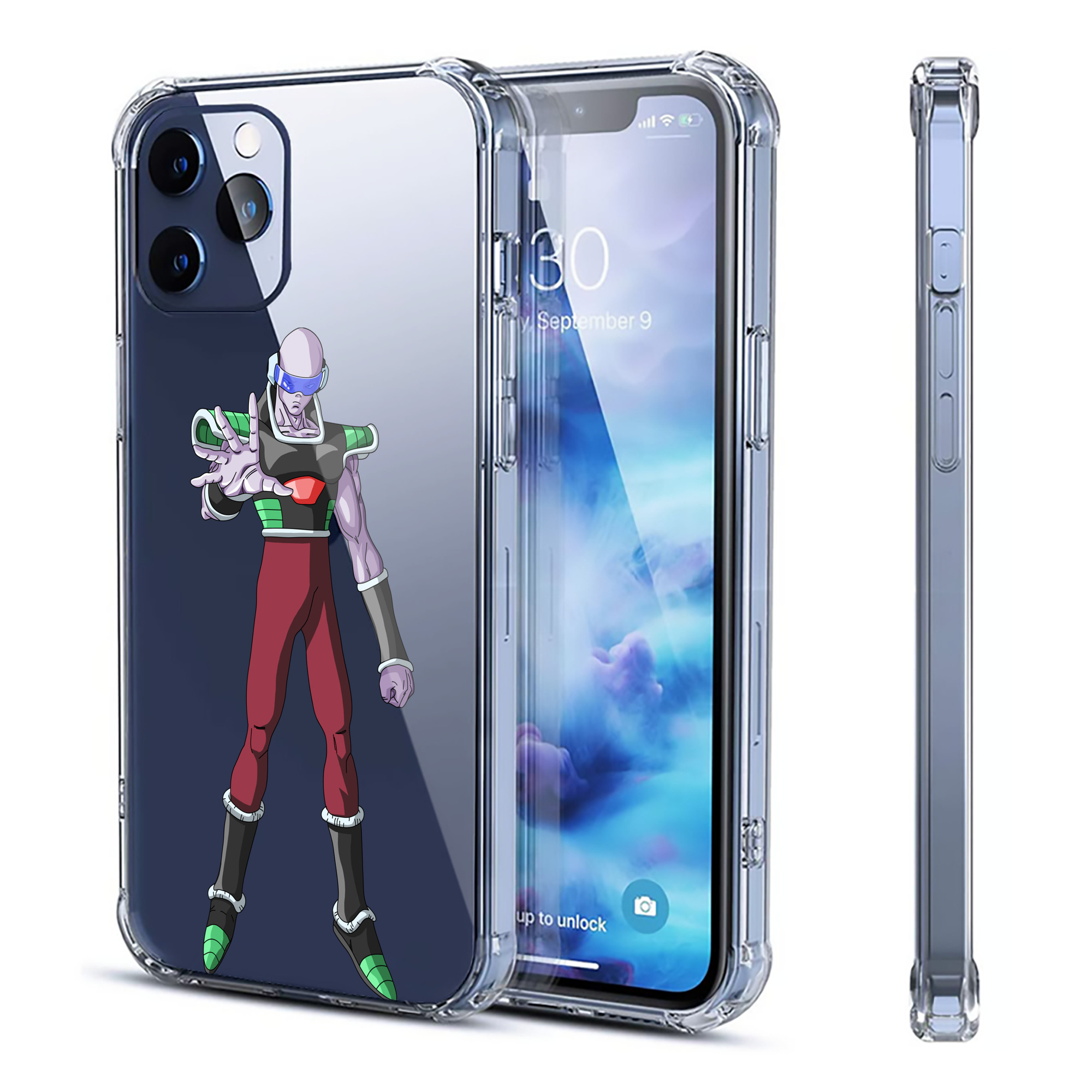 （画像用） ドラゴンボール DRAGON BALL 【iPhone 12シリーズ対応】透明スマホケース（クリアソフトケース）
